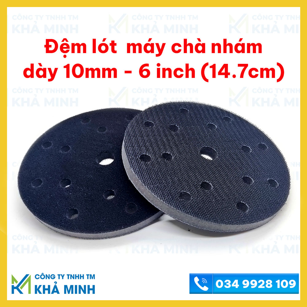 Đệm lót máy chà nhám 6 inch