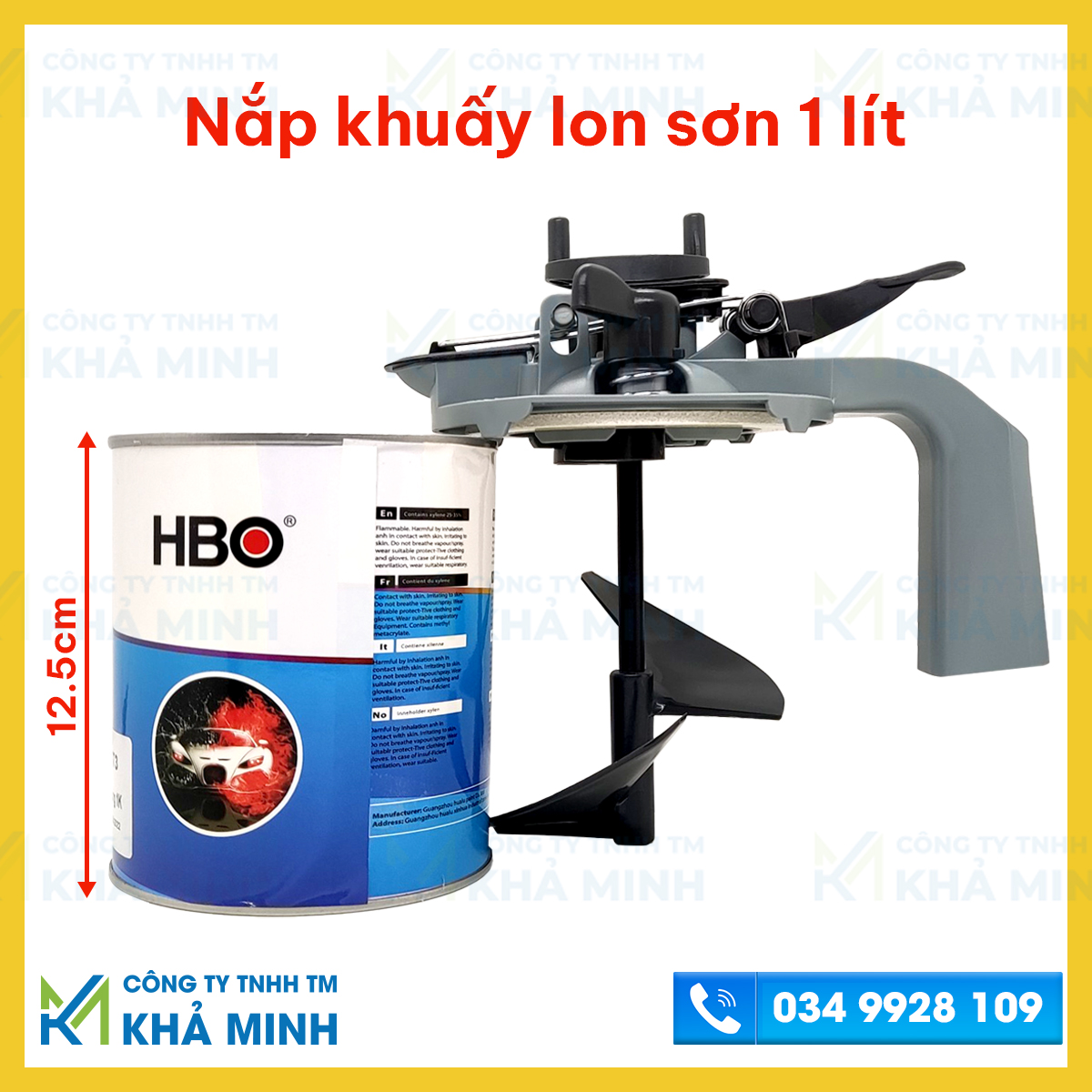 Nắp khuấy sơn lon 1 lít