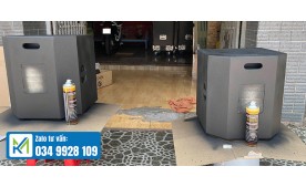Cách Phục Hồi Vỏ Thùng Loa Cũ Tại Nhà Đơn Giản Với Sơn Xịt Tạo Sần P21-030