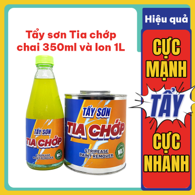 Tẩy Sơn Tia Chớp – Giải Pháp Tẩy Sơn Nhanh, Mạnh Cho Bề mặt Kim Loại, Gỗ, Kính